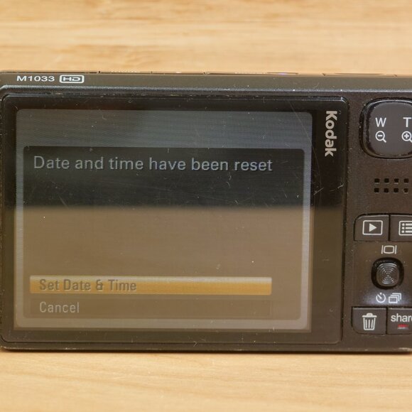 Vintage Kodak EasyShare M1033 Digital Camera / 10 MP / Black / READ Description! - Picture 4 of 12